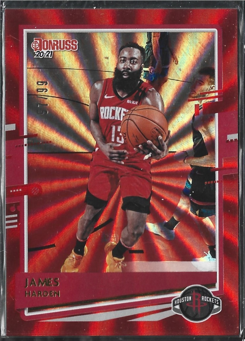 James Harden Donruss Red Laser /99