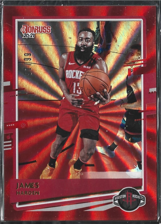 James Harden Donruss Red Laser /99