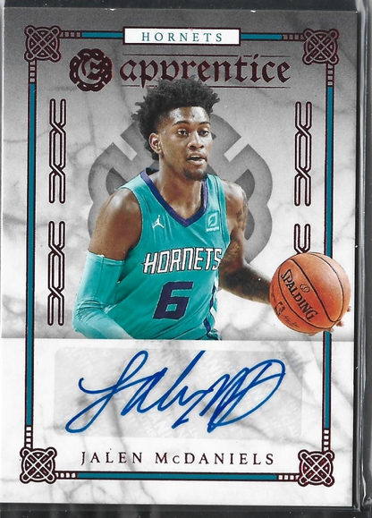 Jalen McDaniels Apprentice Auto