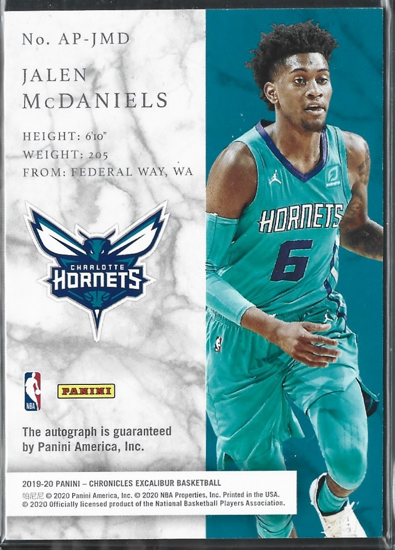 Jalen McDaniels Apprentice Auto