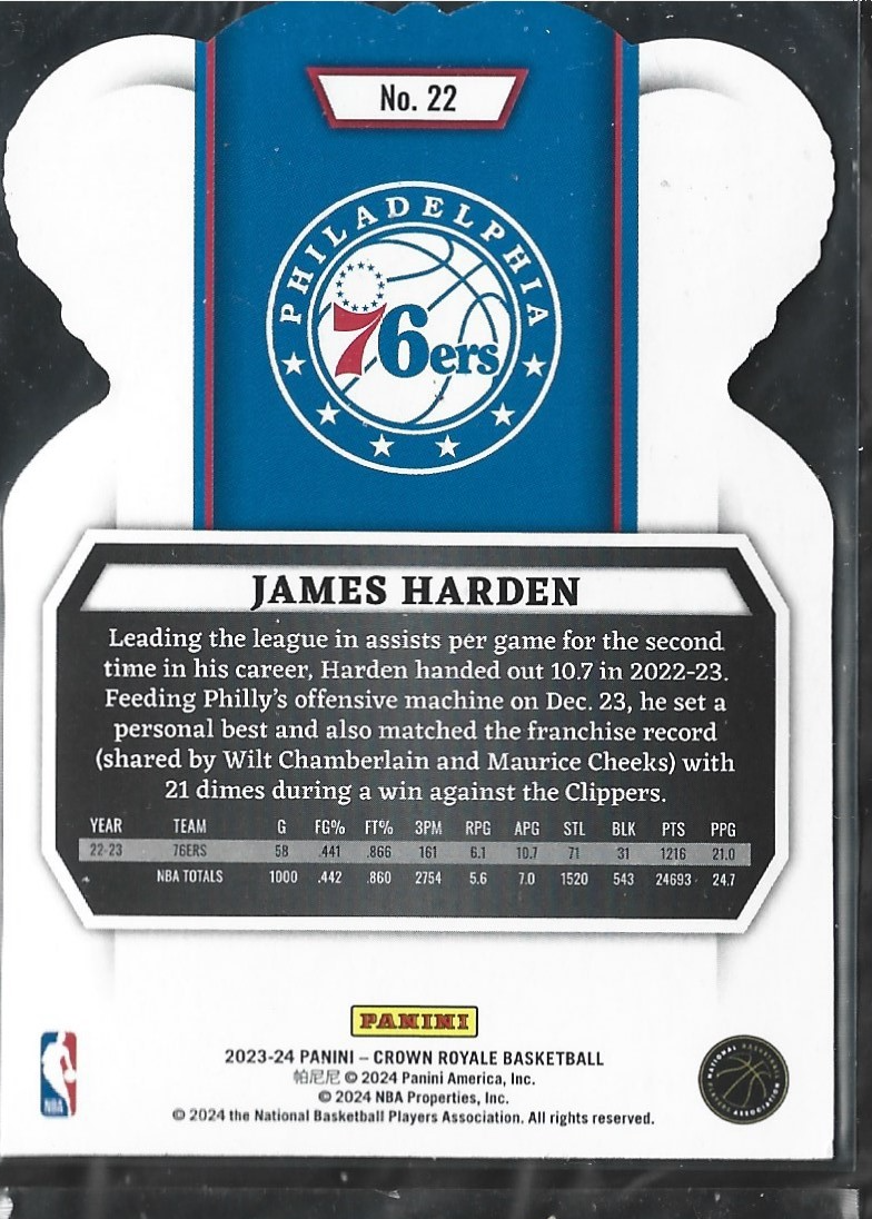 James Harden Crown Pink Cracked Ice /75