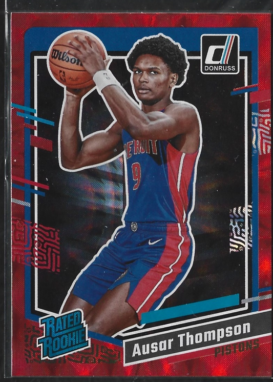 Ausar Thompson Donruss Hyper Red