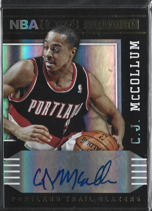C.J. Mccollum Hot Signatures