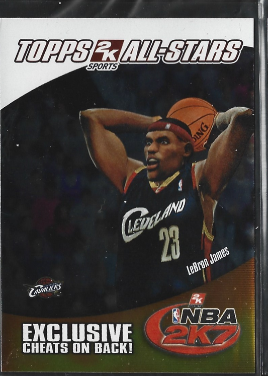 Lebron James Topps 2K7 Exclusive