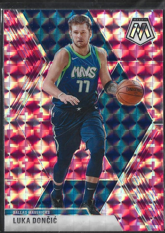 Luka Doncic Mosaic Pink Camo