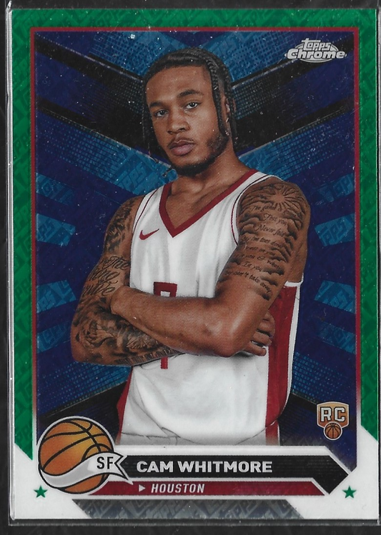 Cam Whitmore Topps Chrome Green