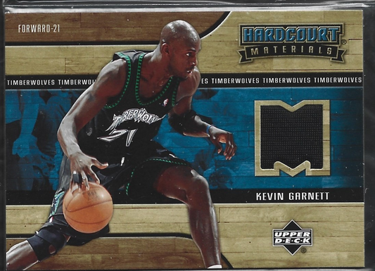 Kevin Garnett Hardcourt Materials Game Used