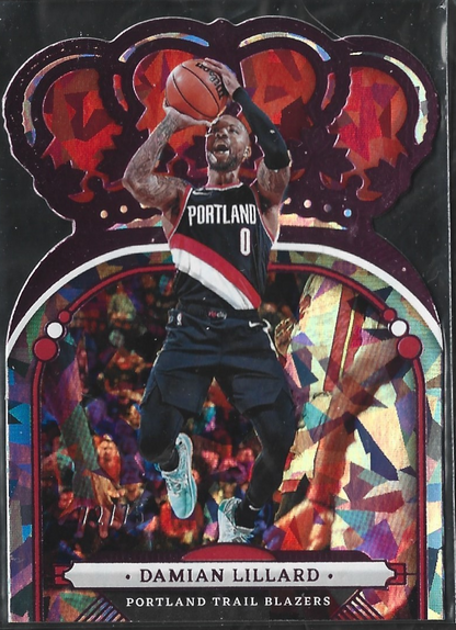 Damian Lillard Crown Pink Cracked Ice /75