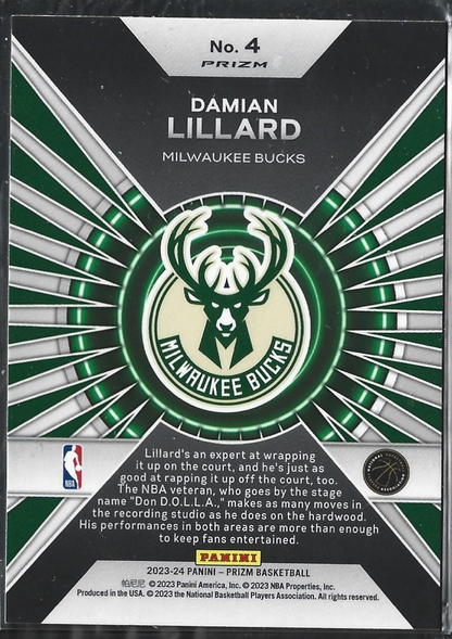 Damian Lillard Dominance Silver