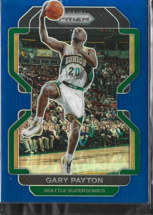 Gary Payton Prizm Blue /199