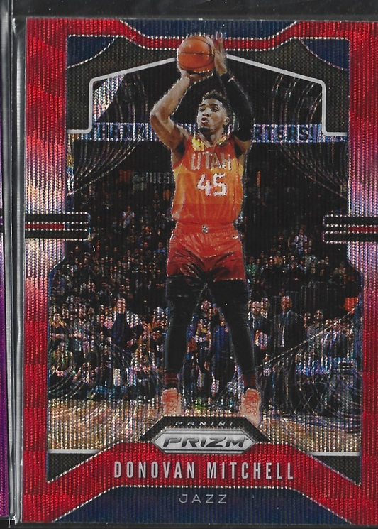 Donovan Mitchell Prizm Ruby Wave