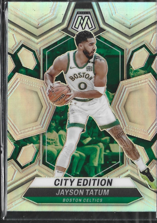 Jayson Tatum City Edition Silver