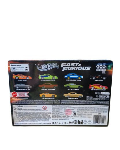 Hot Wheels Silver Series Fast & Furious 10-Pack