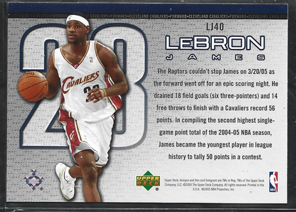 Lebron James Rookie of the Year #40