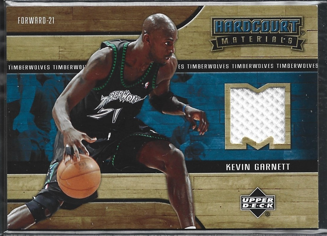 Kevin Garnett Hardcourt Materials Game Used