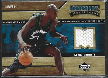 Kevin Garnett Hardcourt Materials Game Used