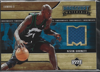 Kevin Garnett Hardcourt Materials Game Used