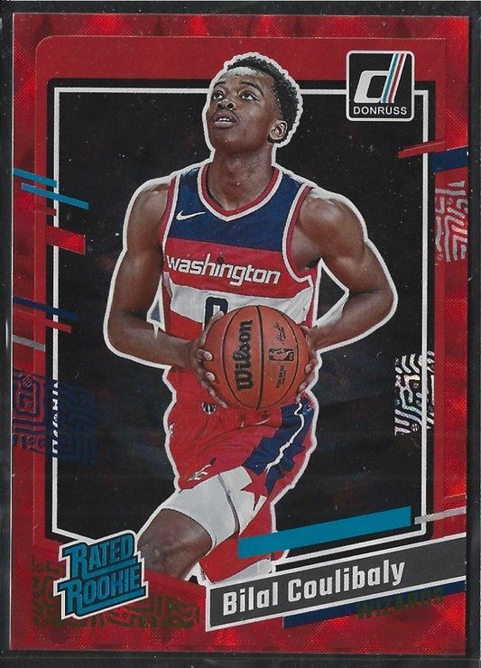 Bilal Coulibaly Donruss Hyper Red