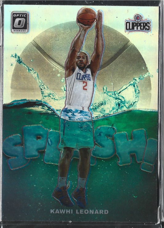 Kawhi Leonard Splash Silver