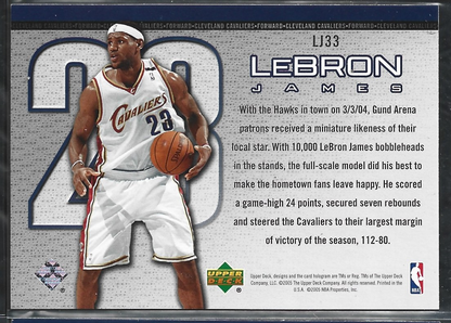 Lebron James Rookie of the Year #33