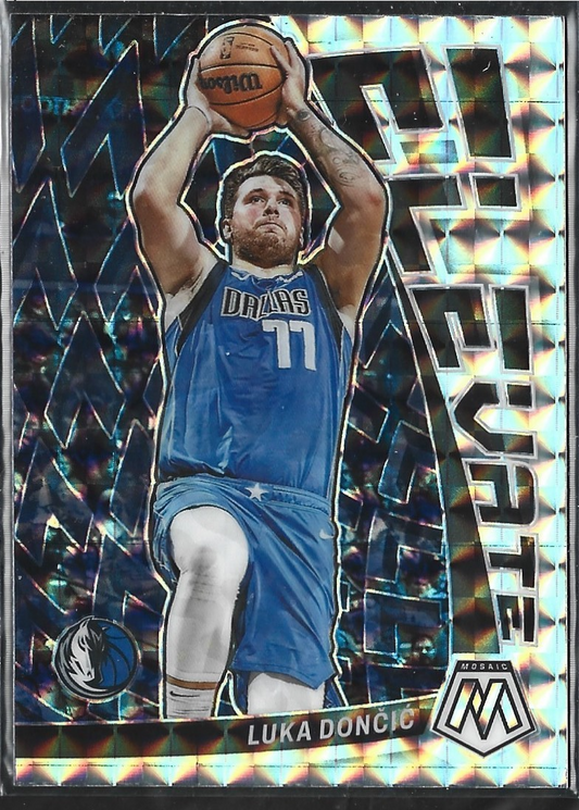 Luka Doncic Elevate Silver Mosaic