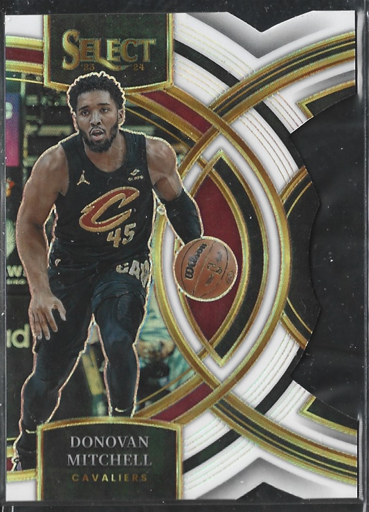 Donovan Mitchell Premier Diecut White /149