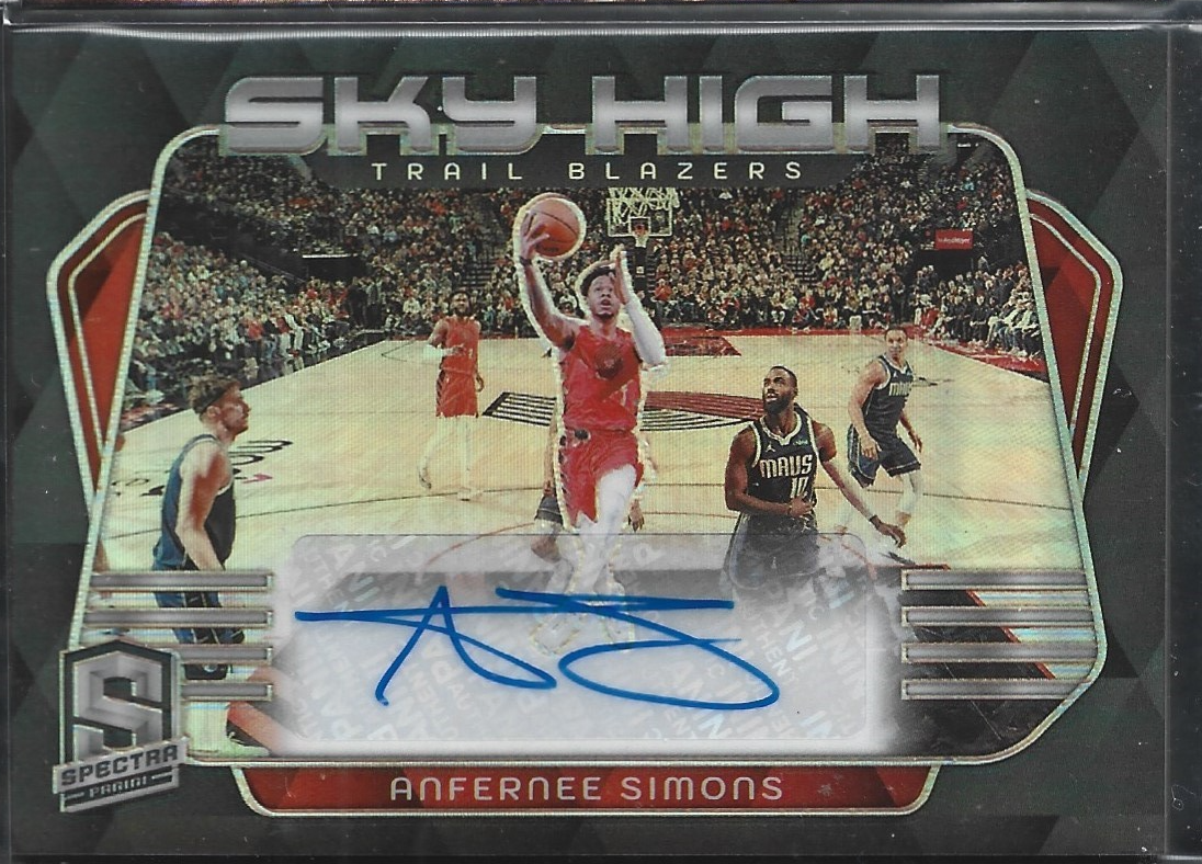 Anfernee Simons Sky High Auto /75