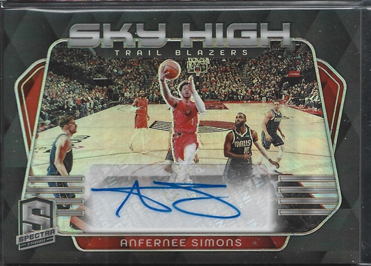 Anfernee Simons Sky High Auto /75