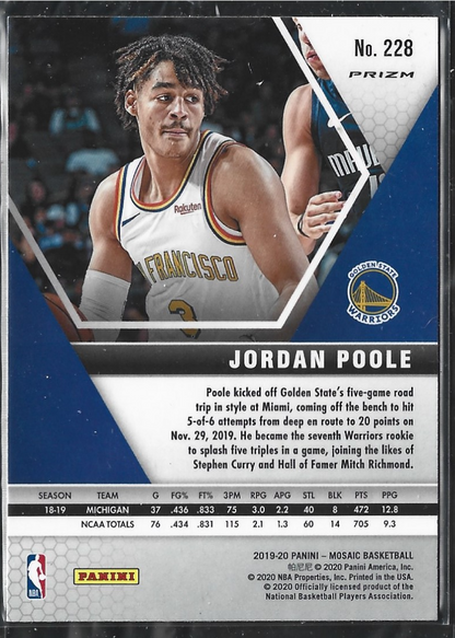 Jordan Poole Mosaic Pink