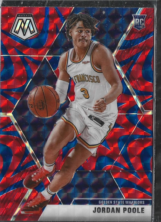 Jordan Poole Mosaic Blue Reactive