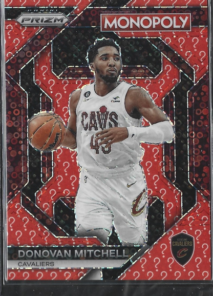 Donovan Mitchell Monopoly Question Mark /25