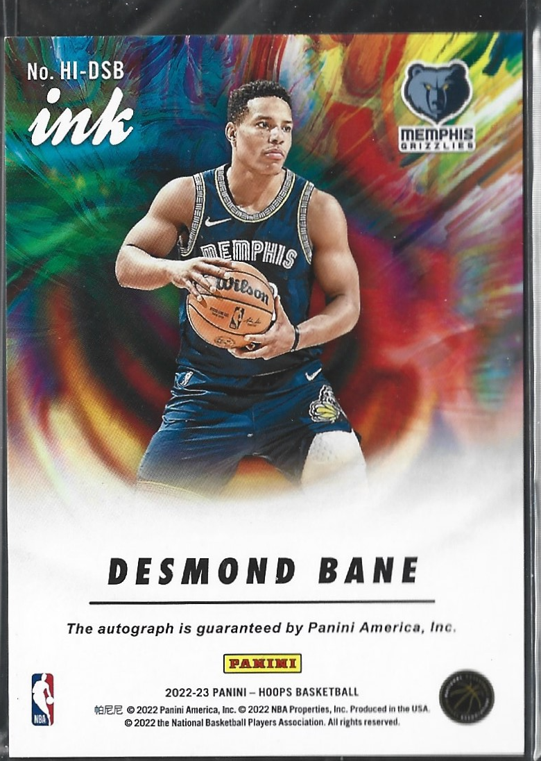 Desmond Bane Hoops Ink Auto