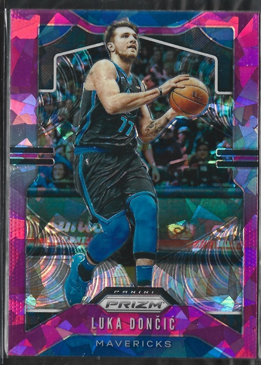 Luka Doncic Prizm Pink Cracked Ice