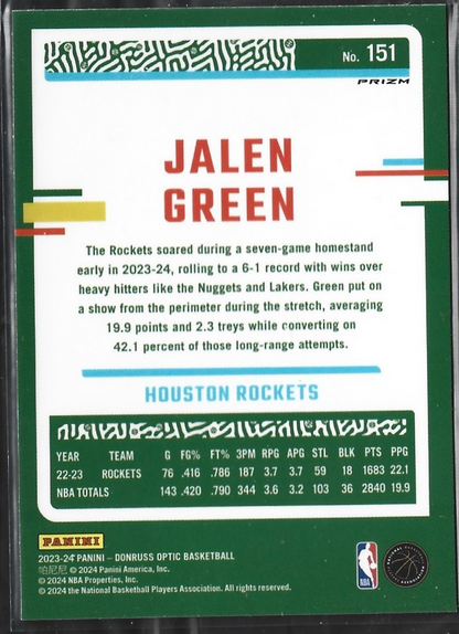 Jalen Green Optic Pink Hyper