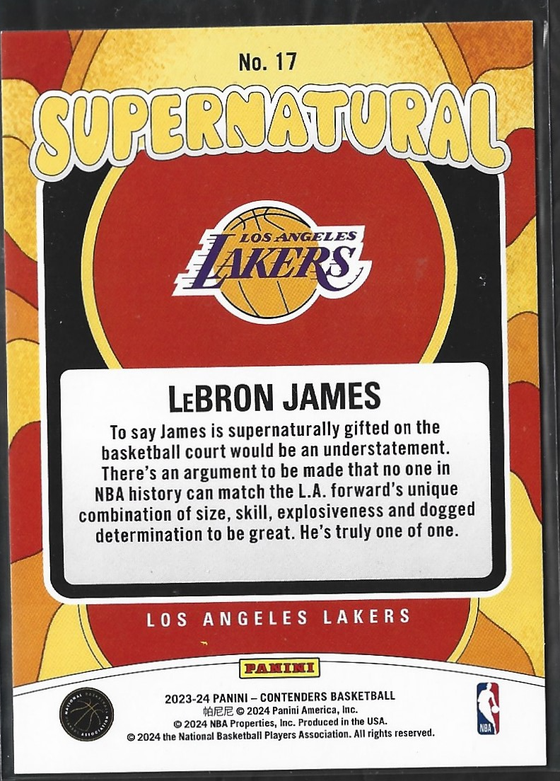 Lebron James Supernatural