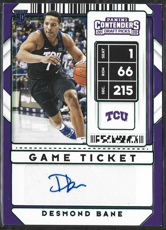 Desmond Bane Contenders Draft Picks Green Auto