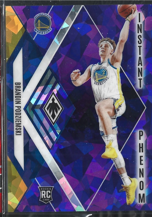 Brandin Podziemski Instant Phenom Cracked Ice /25