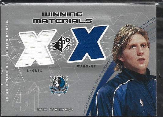 Dirk Nowitzki Winning Materials Game Used