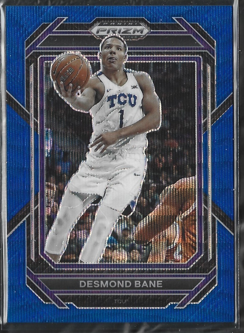 Desmond Bane Prizm Draft Picks Blue Wave /249