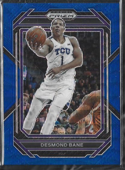 Desmond Bane Prizm Draft Picks Blue Wave /249