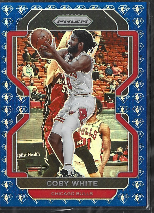 Coby White Prizm 75th Anniversary