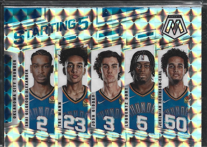 Oklahoma City Thunder Starting 5