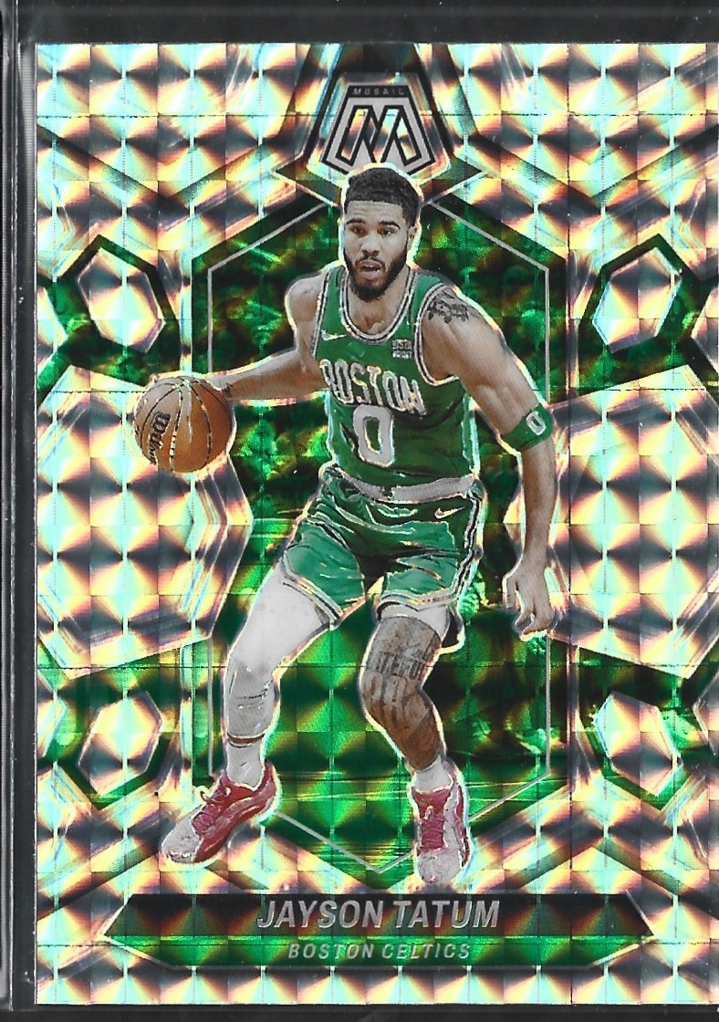 Jayson Tatum Silver Mosaic