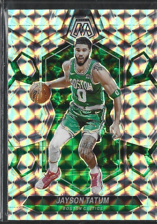 Jayson Tatum Silver Mosaic