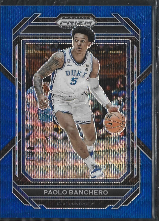 Paolo Banchero Prizm Draft Class Blue Wave /249