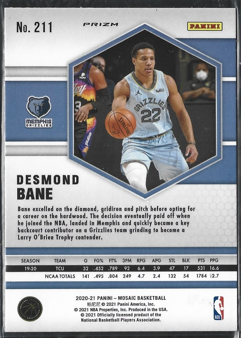 Desmond Bane Mosaic RC Green