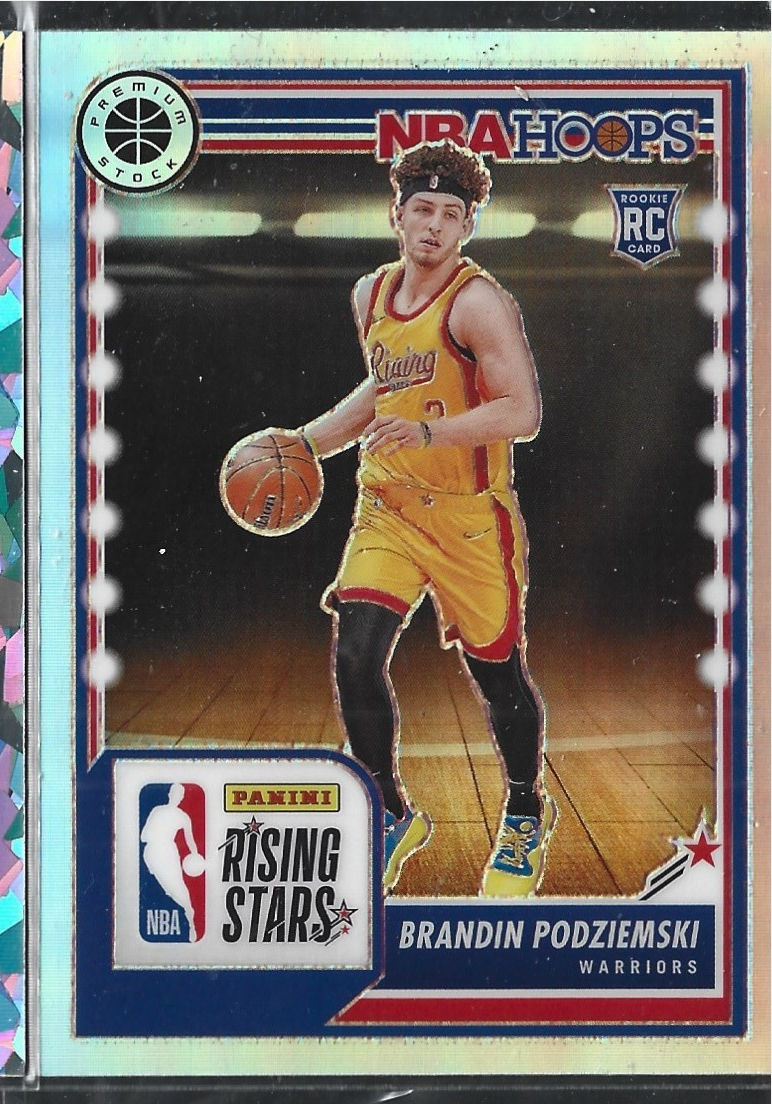 Brandin Podziemski Hoops Premium Rising Stars Silver