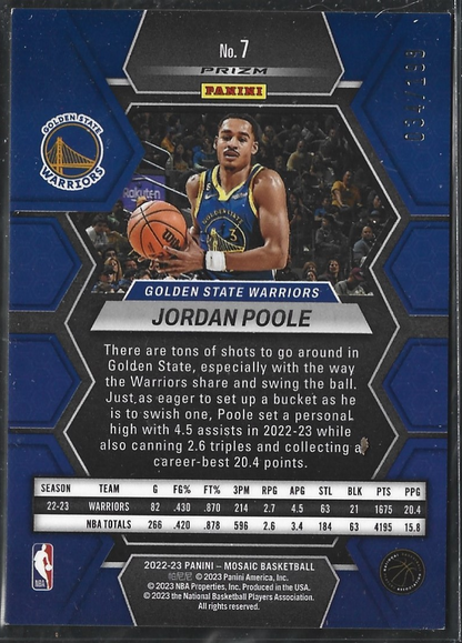 Jordan Poole Mosaic Blue /199