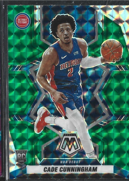 Cade Cunningham NBA Debut Green