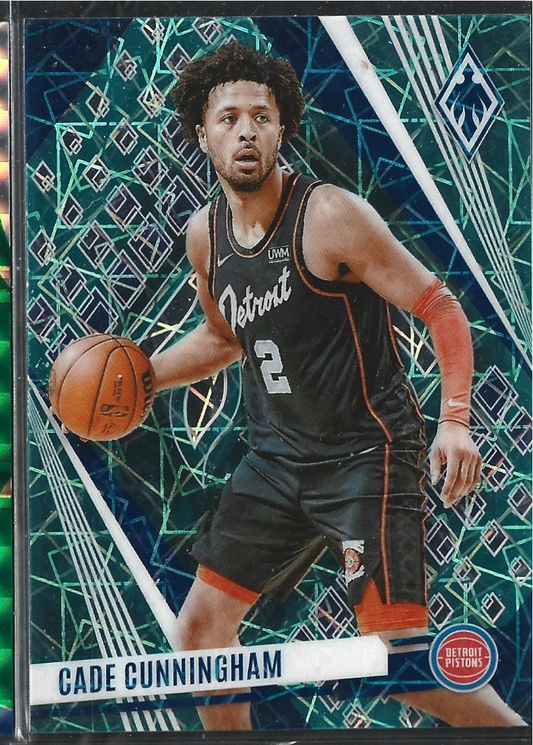 Cade Cunningham Phoenix Teal Laser